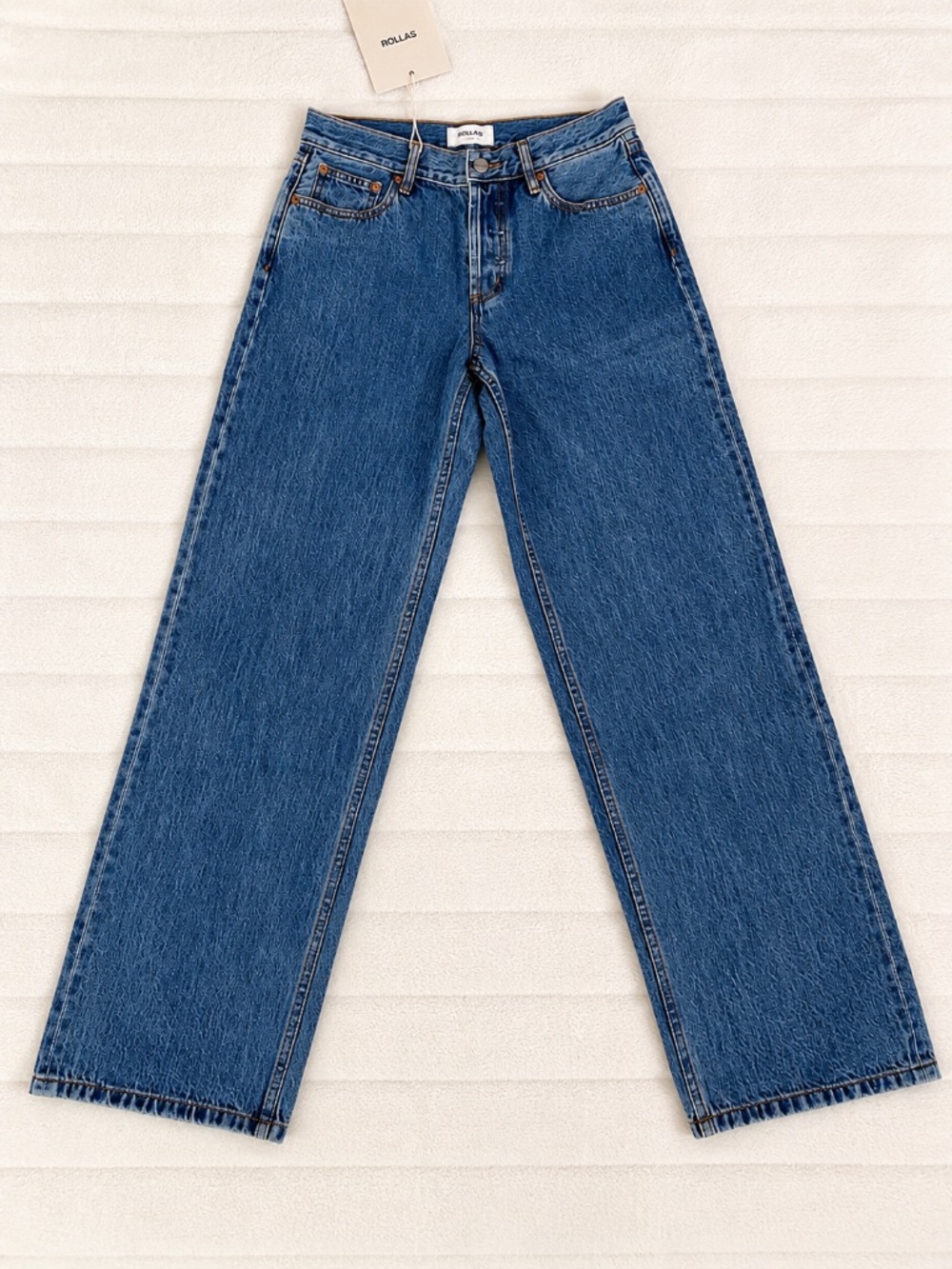 Still Here Everyday Jeans Women Size 25 Classic Blue Mid-Rise Denim NWT